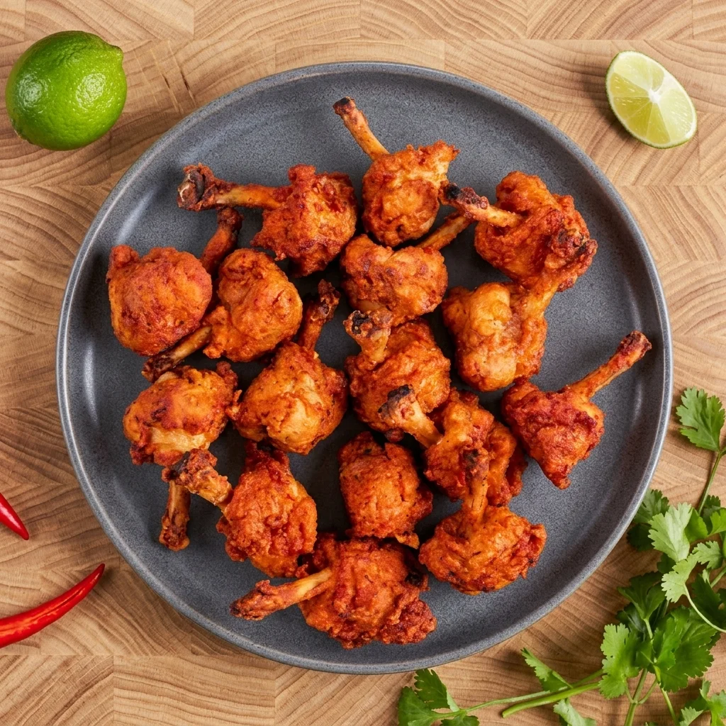 Chicken Lollipop at Momo King, Masala Corner Hamilton